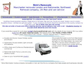 Foto von Nicks Removal company Manchester Blackpool - Man and van service