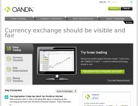 Foto von OANDA, The Currency Site: Foreign Exchange Services and Trading
