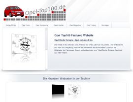 Foto von www.opel-top100.de - Die Opel Top 100 Sites