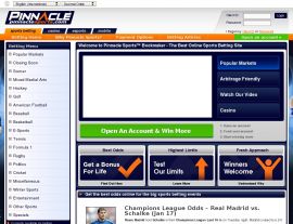 Foto von Pinnacle Sports online baseball betting 8 cent baseball football futures