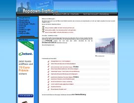 Foto von Popdown-Traffic.de | mehr Besucher durch Popup Exchange | mehr besucher werbung promotion webmaster