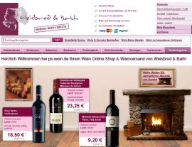 Foto von Wein Shop online - Wein von Weinhandel Weisbrod & Bath.