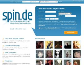 Foto von spinchat.de - die grosse online community mit komfortablem chat, spielen, foren und mehr - chat