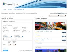 Foto von travel now . com -- global discount hotel reservations