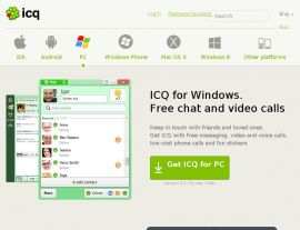 Foto von ICQ.com - Get ICQ instant messenger, chat, people search and messaging service!