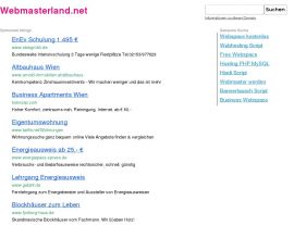 Foto von Webmasterland.Net - Free Webspace | Scripte | Webmasterdienste