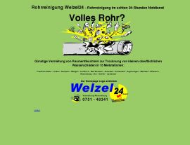 Foto von Welzel24 Rohrreinigung Ravensburg Oberschwaben Bodensee und Allgäu